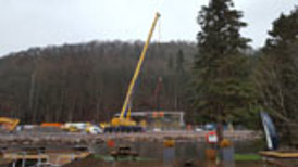 Pooley new Bridge structure