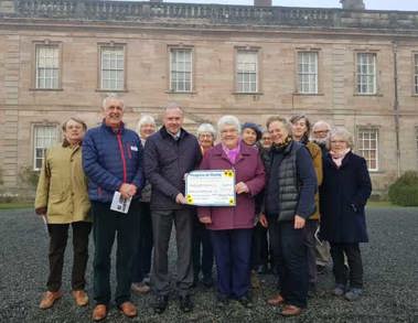 Marmalade Awards cheque donation